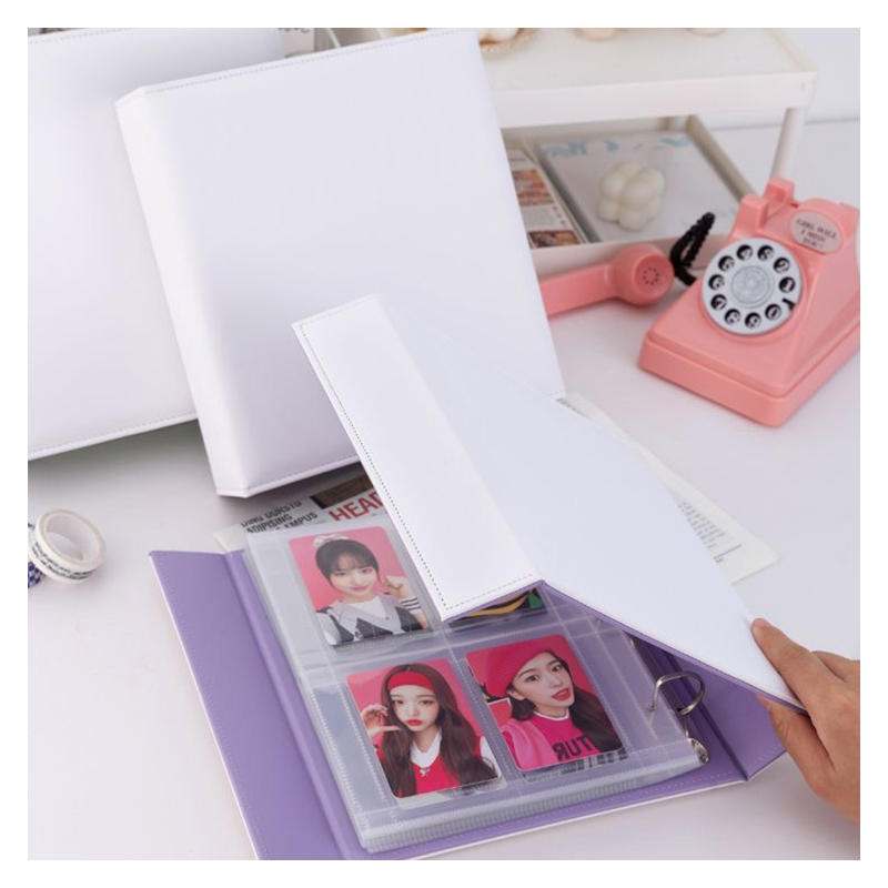 Kpop Photo Card Binder 3 Inch - A5 Binder Photocards แม่เหล็ก D 3/7