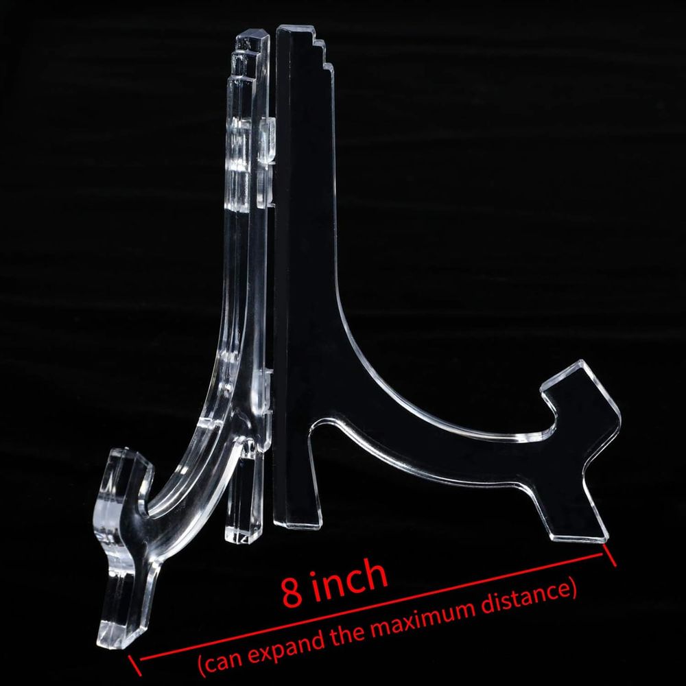 ขาตั้งอะคริลิคใสขนาด 7 นิ้ว 6  - Clear Acrylic Book Stand Holder บทวิจารณ์และราคา