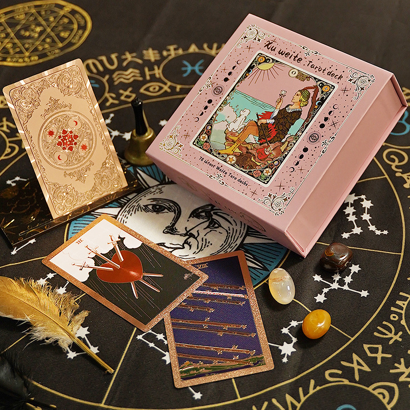 ไพ่ทาโรต์คลาสสิกขนาด 12*7 ซม.  - Tarot Deck With Guidebook บทวิจารณ์และราคา