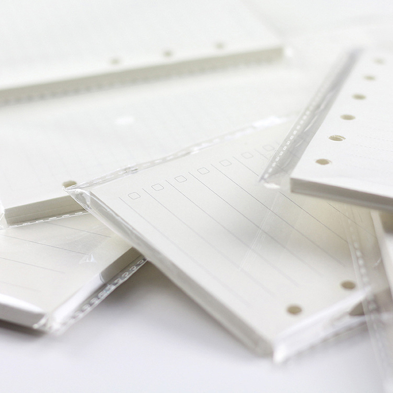 45 แผ่น A5 A6A7 หลวมโน้ตบุ๊คเต - A5 Spiral Dotted Grid Notebook บทวิจารณ์และราคา