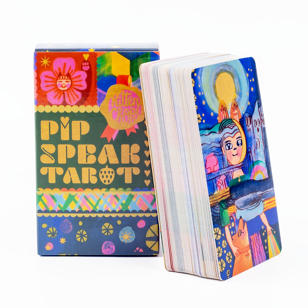 Pipspeak Tarot 10.3*6 ซม. สําร - Tarot Deck With Guidebook บทวิจารณ์และราคา