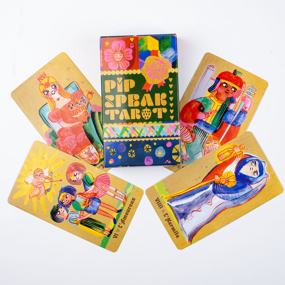 Pipspeak Tarot 10.3*6 ซม. สําร - Tarot Deck With Guidebook บทวิจารณ์และราคา