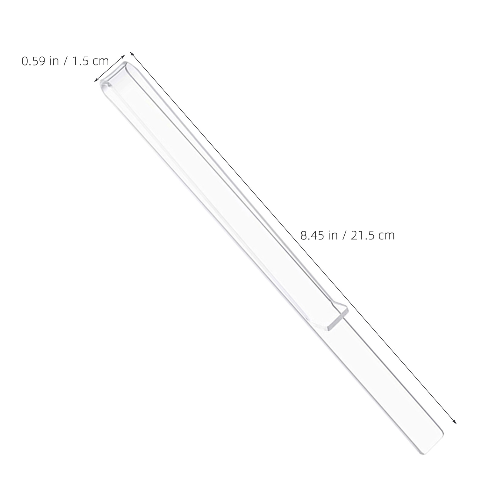 6 คู่ คลิปหนีบโน้ตเพลงอะคริลิก - Clear Acrylic Book Stand Holder บทวิจารณ์และราคา