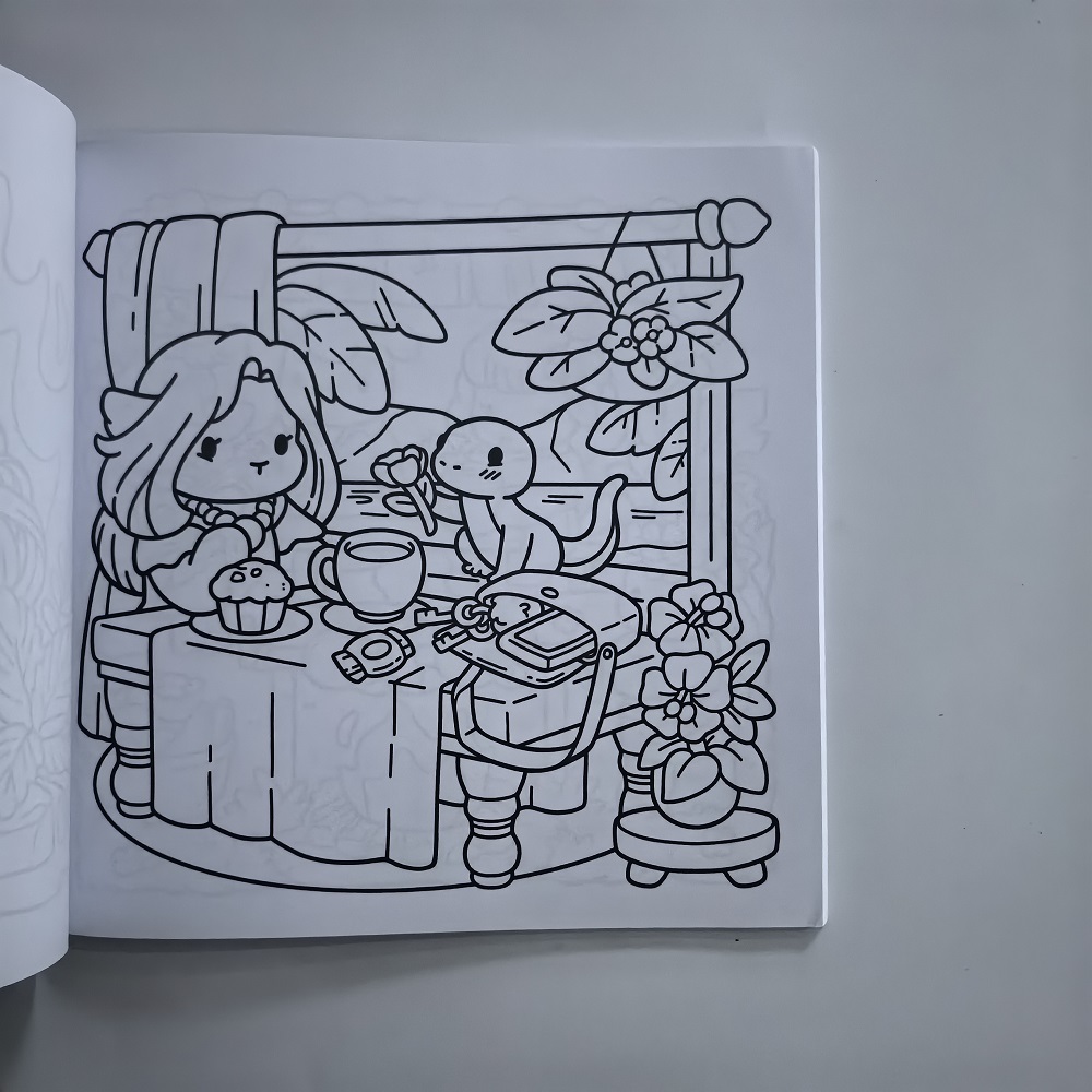สมุดระบายสีสำหรับผู้ใหญ่ที่น่า - Adult Coloring Book Stress Relief บทวิจารณ์และราคา