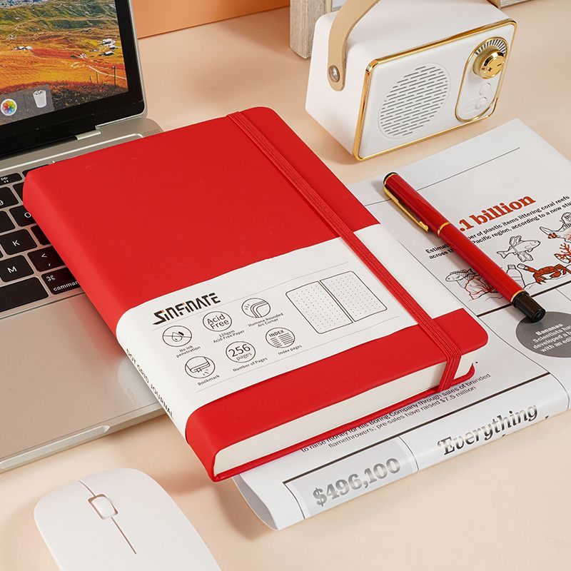 สมุดโน้ตแบบจุด A5 ปกแข็ง 120 แ - Vintage Leather Journal Notebook บทวิจารณ์และราคา