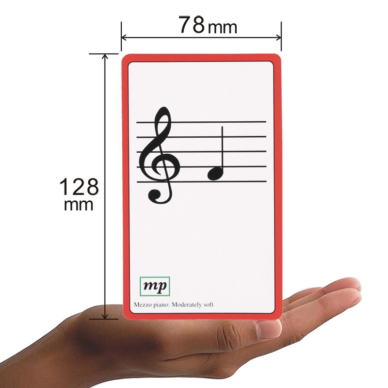 แฟลชการ์ดเพลง แผนภูมิคอร์ดกีตา - Blank Sheet Music Notebook บทวิจารณ์และราคา