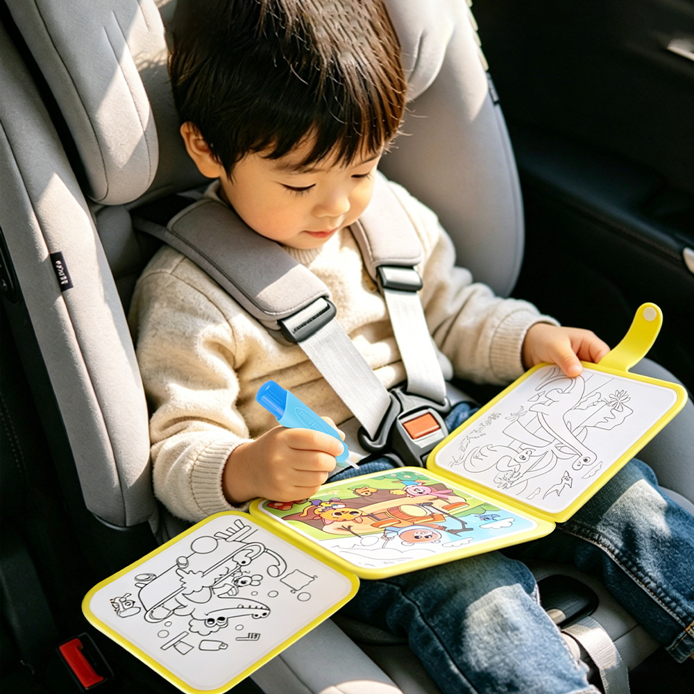 สมุดระบายสีน้ำวิเศษ ใช้ซ้ำได้  - Reusable Water Magic Coloring Book บทวิจารณ์และราคา