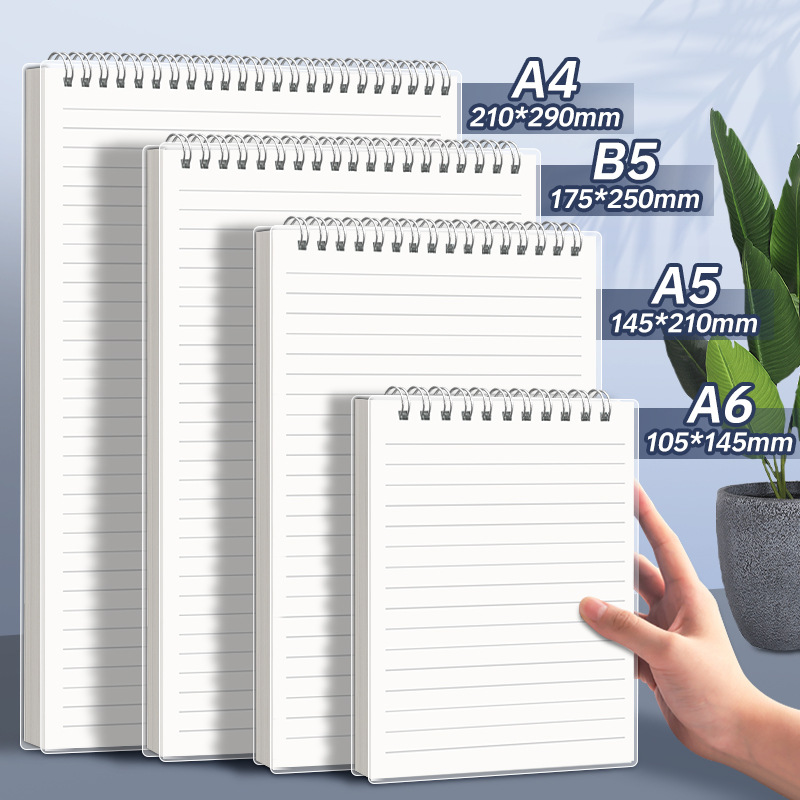 A4 A5 B5 Spiral book coil โน้ต - A5 Spiral Dotted Grid Notebook บทวิจารณ์และราคา