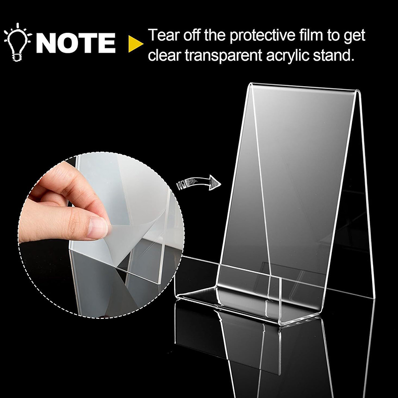 1 ชิ้น แท่นวางหนังสือการ์ตูนอะ - Clear Acrylic Book Stand Holder บทวิจารณ์และราคา